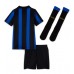 Inter Milan Alessandro Bastoni #95 Domaci Dres za Dječji 2026-27 Kratak Rukavima (+ kratke hlače)
